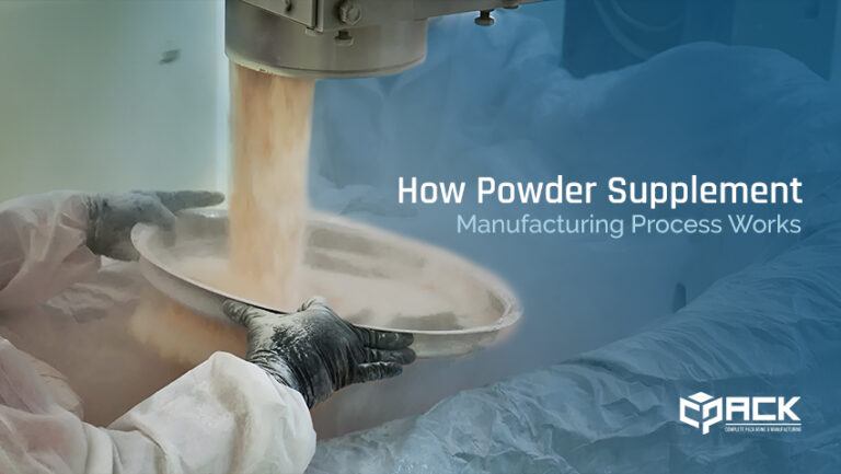 How Powder Supplement Manufacturing Process Works 
