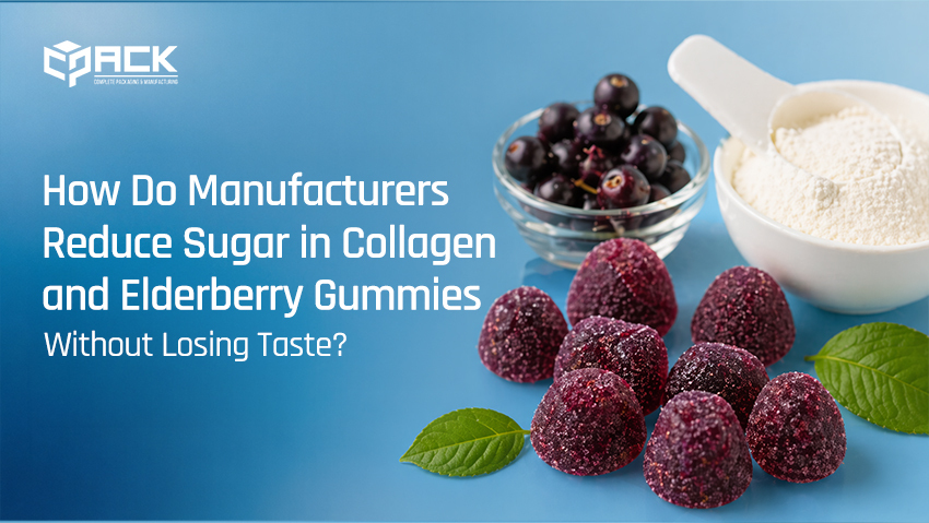 How Do Manufacturers Reduce Sugar in Collagen and Elderberry Gummies Without Losing Taste?