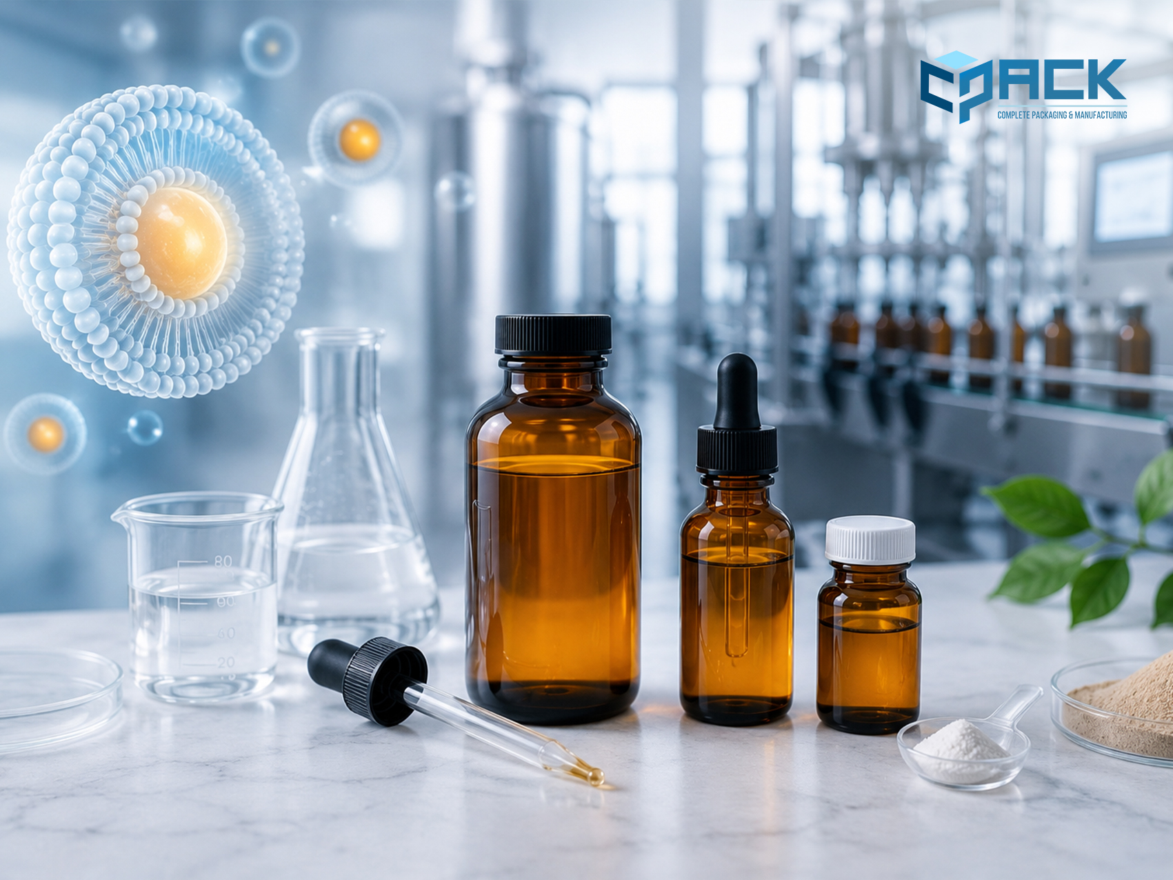 Liposomal liquid supplements manufactured using phospholipid encapsulation technology for enhanced nutrient bioavailability