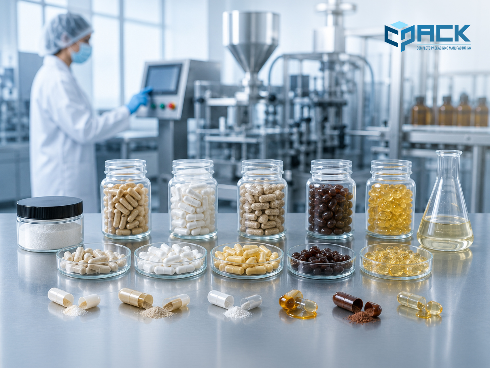 What Types of Capsules Can One Manufacturer Produce Under a Single Roof?